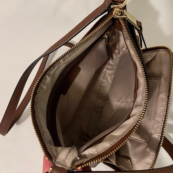 Calvin Klein Brown Crossbody Bag - Picture 4 of 5